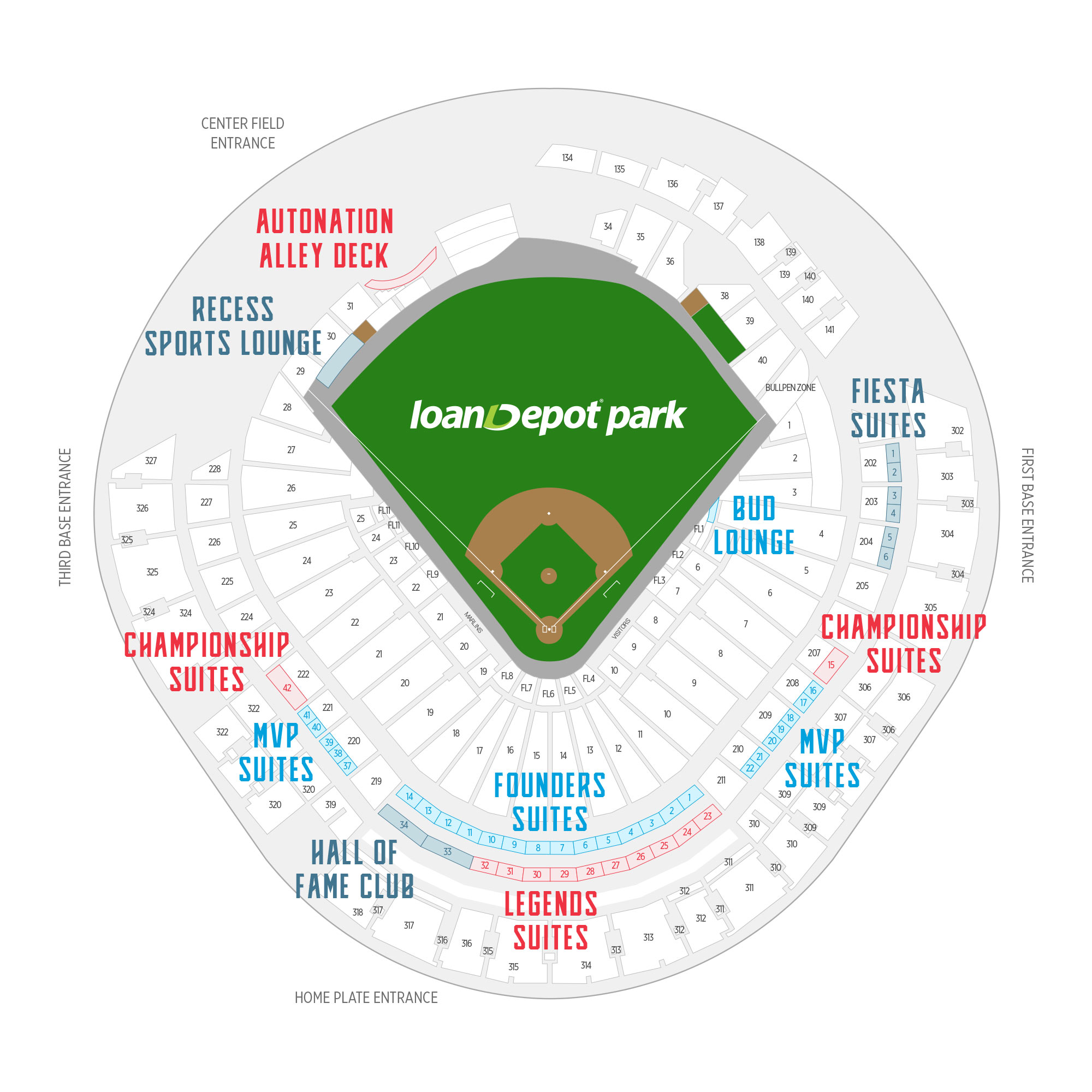 Kauffman Stadium Seating Chart With Seat Numbers Two Birds Home